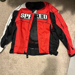Motorcycle speed jacket